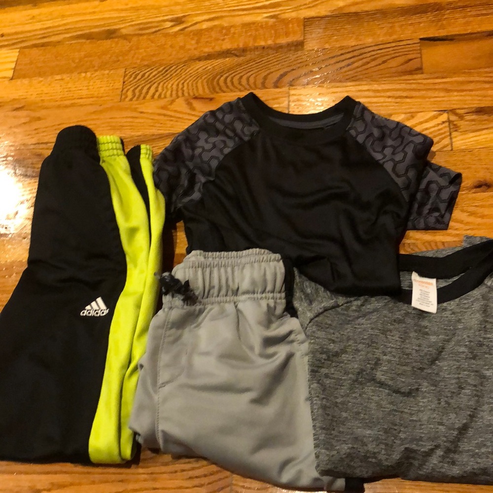 Workout clothing - dry fit, shorts and sweatpants